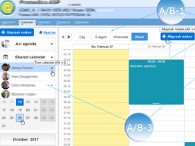 ASP – Agenda 2.0 – UX elements – AB/ MVT test